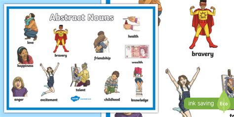 abstract noun of wide|Examples of Abstract Nouns .